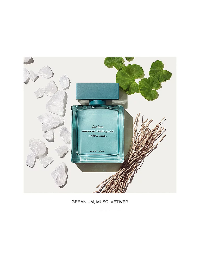 Narciso Rodriguez For Him Vetiver Musc 50ml Eau de Toilette Spray 5